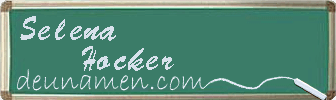 Selena Hocker Visitenkarte